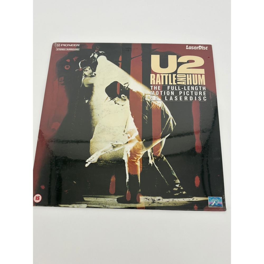 Pioneer U2 Rattle and Hum LaserDisc Movie Music Video PLMPB 01191 Multicolor